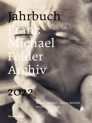 cover image of Jahrbuch Franz-Michael-Felder-Archiv 2022